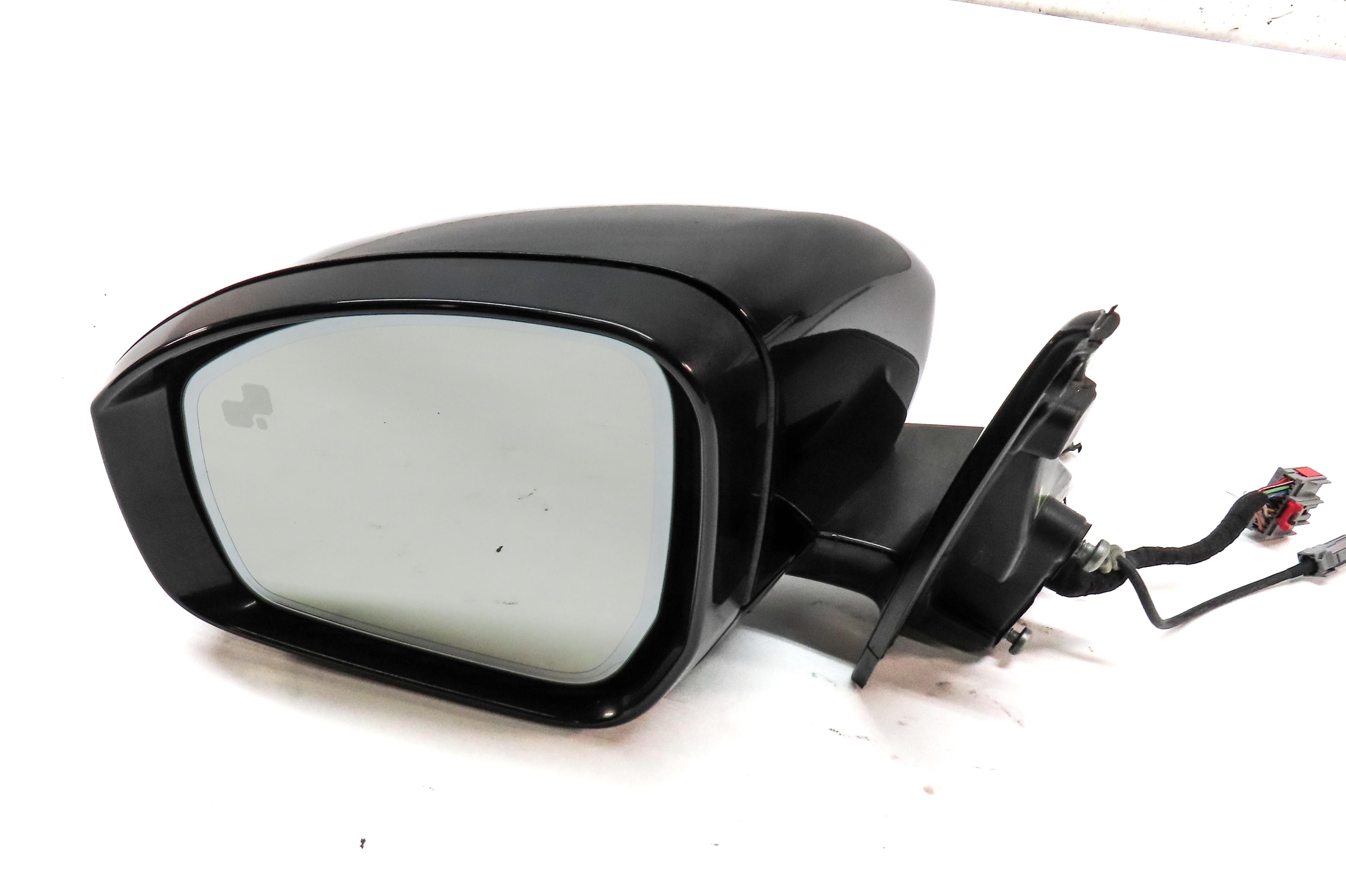 14-17 RANGE ROVER L405 LEFT DRIVER AUTODIM BLIND SPOT CAMERA DOOR MIRROR (BLACK) — exact item pictured